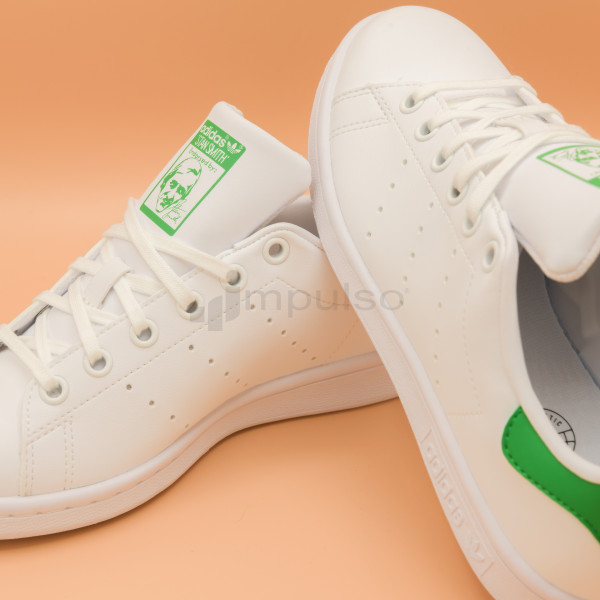 adidas stan smith bianco verde